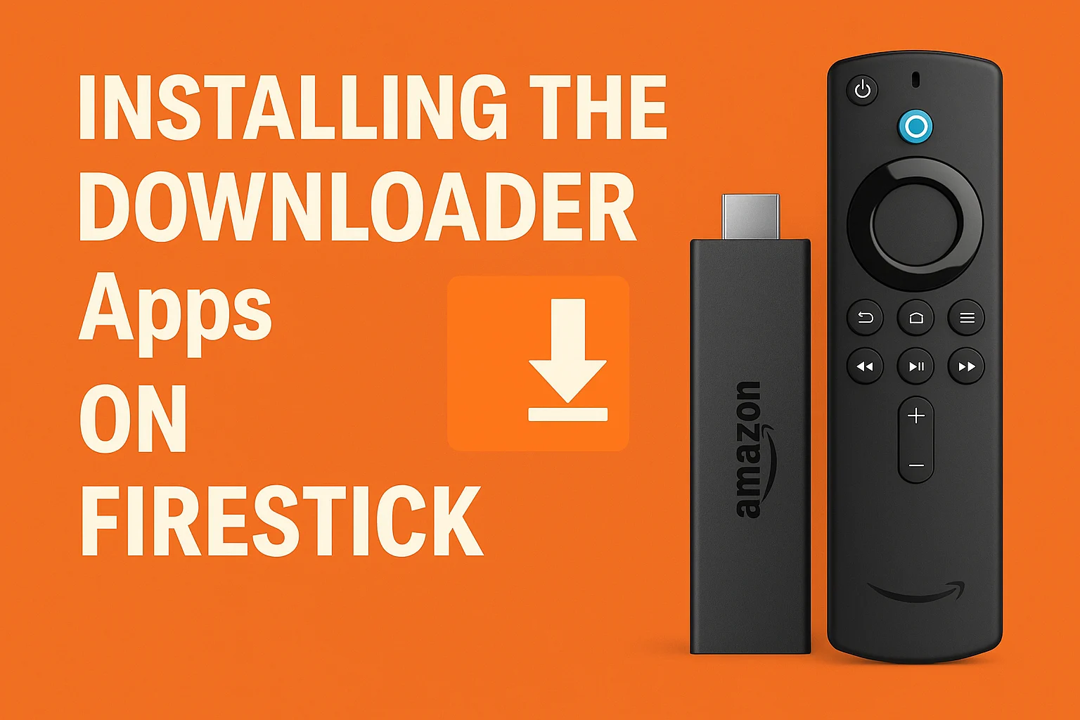 install downloader app on firestick